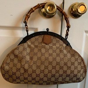 AUTHENTIC GUCCI BAMBOO HANDLE BAG